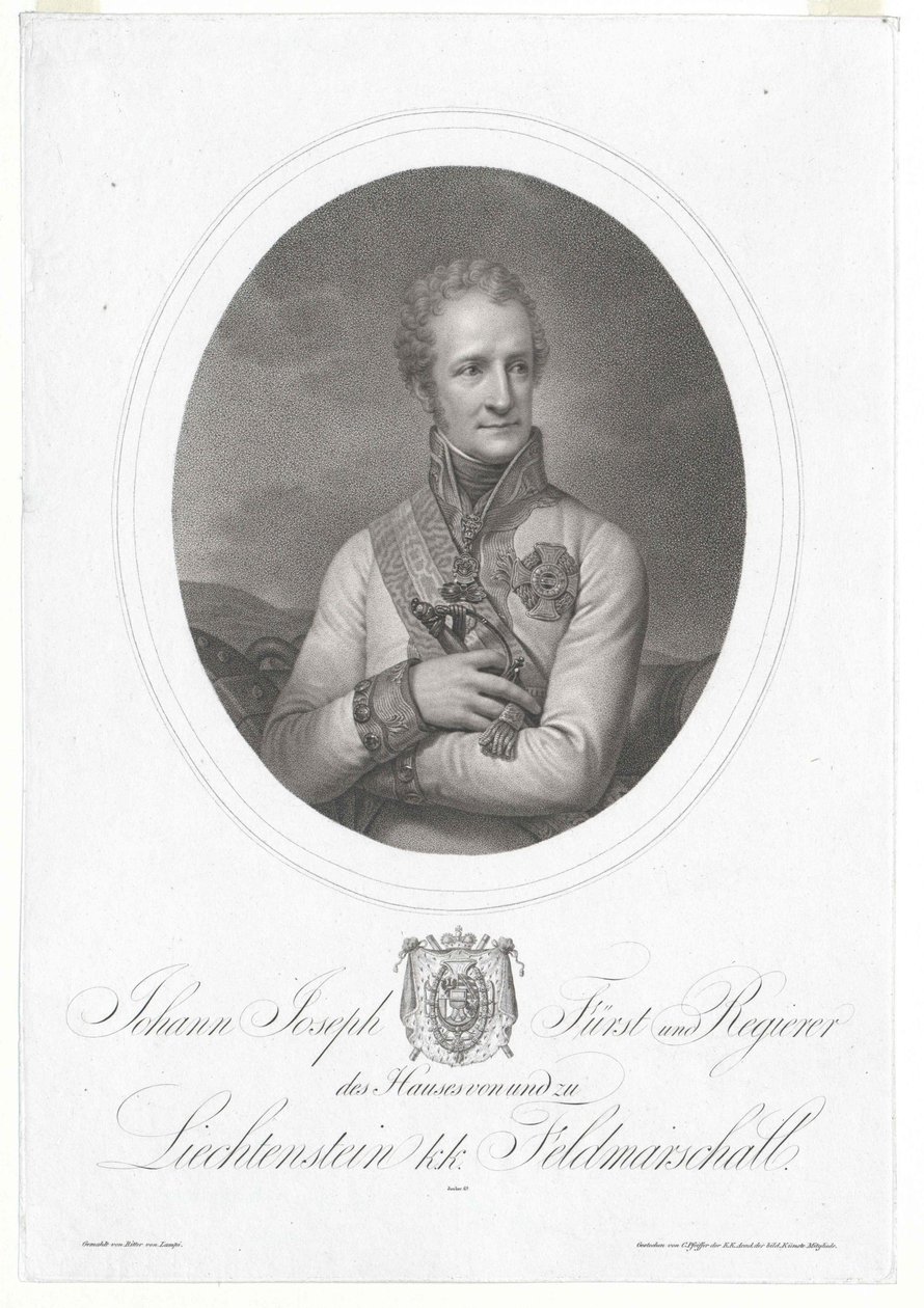 Johann, Count of Liechtenstein by Artist Unknown
