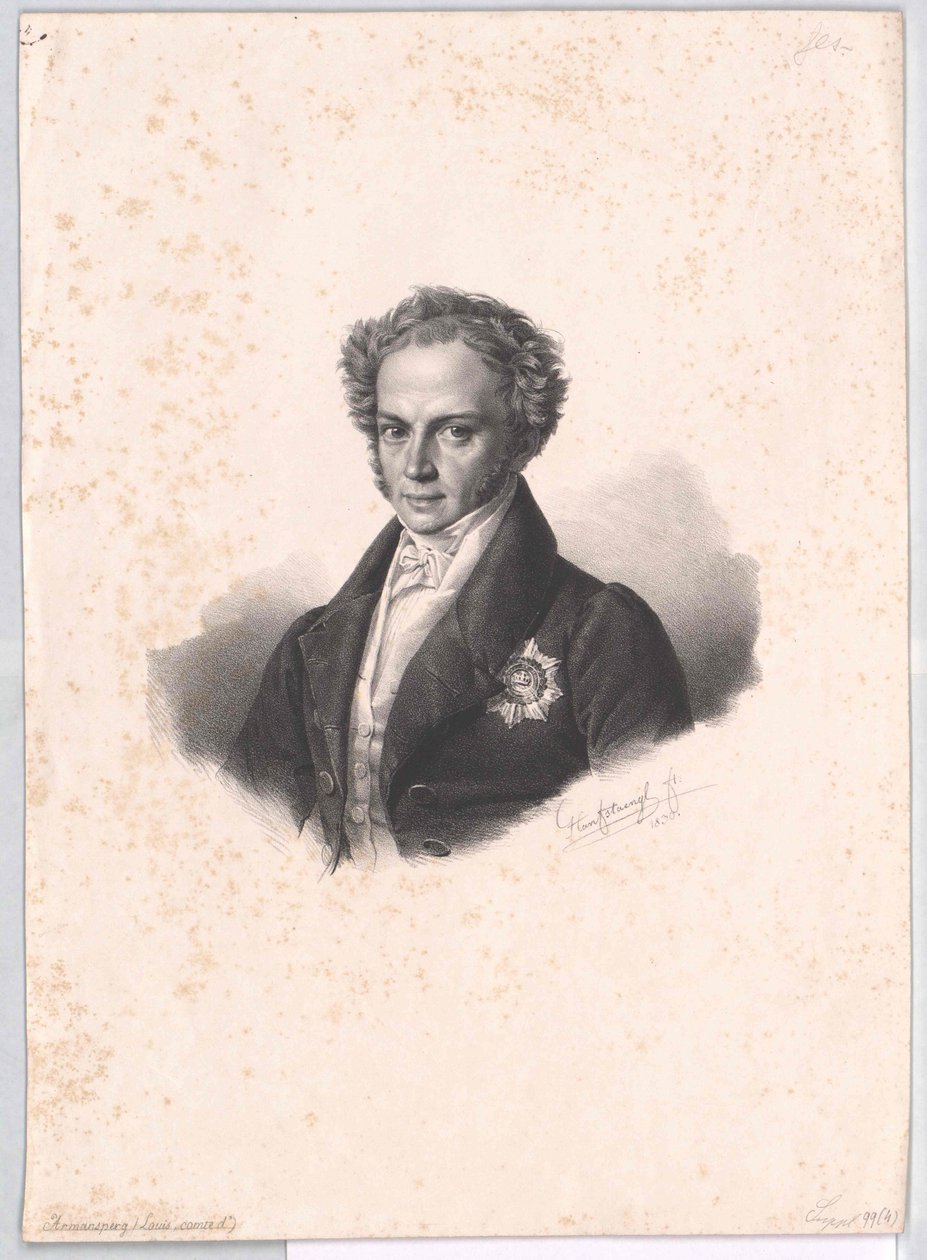 Joseph Ludwig Count of Armansperg by Artist Unknown