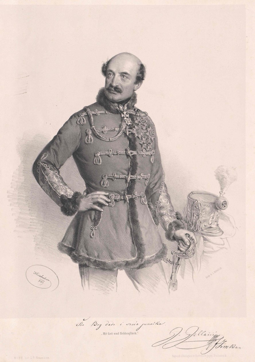 Joseph count Jellacic de Buzim by Artist Unknown