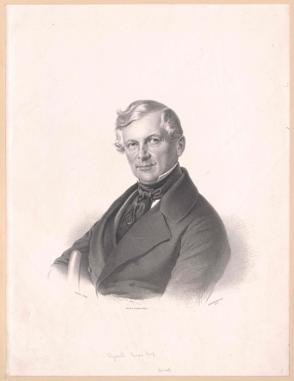 Joseph Count Ugarte (print) by Artist Unknown
