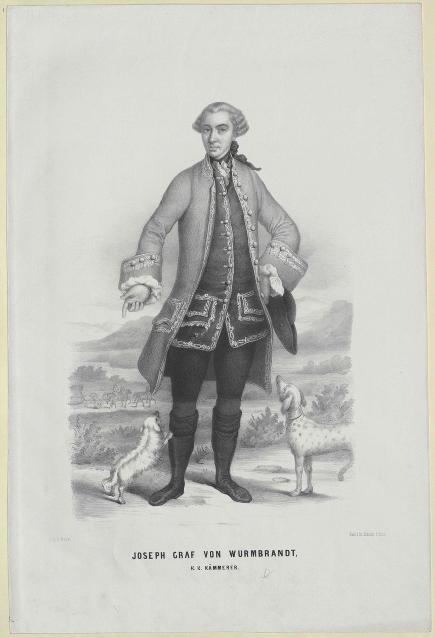 Joseph Count Wurmbrand by Artist Unknown