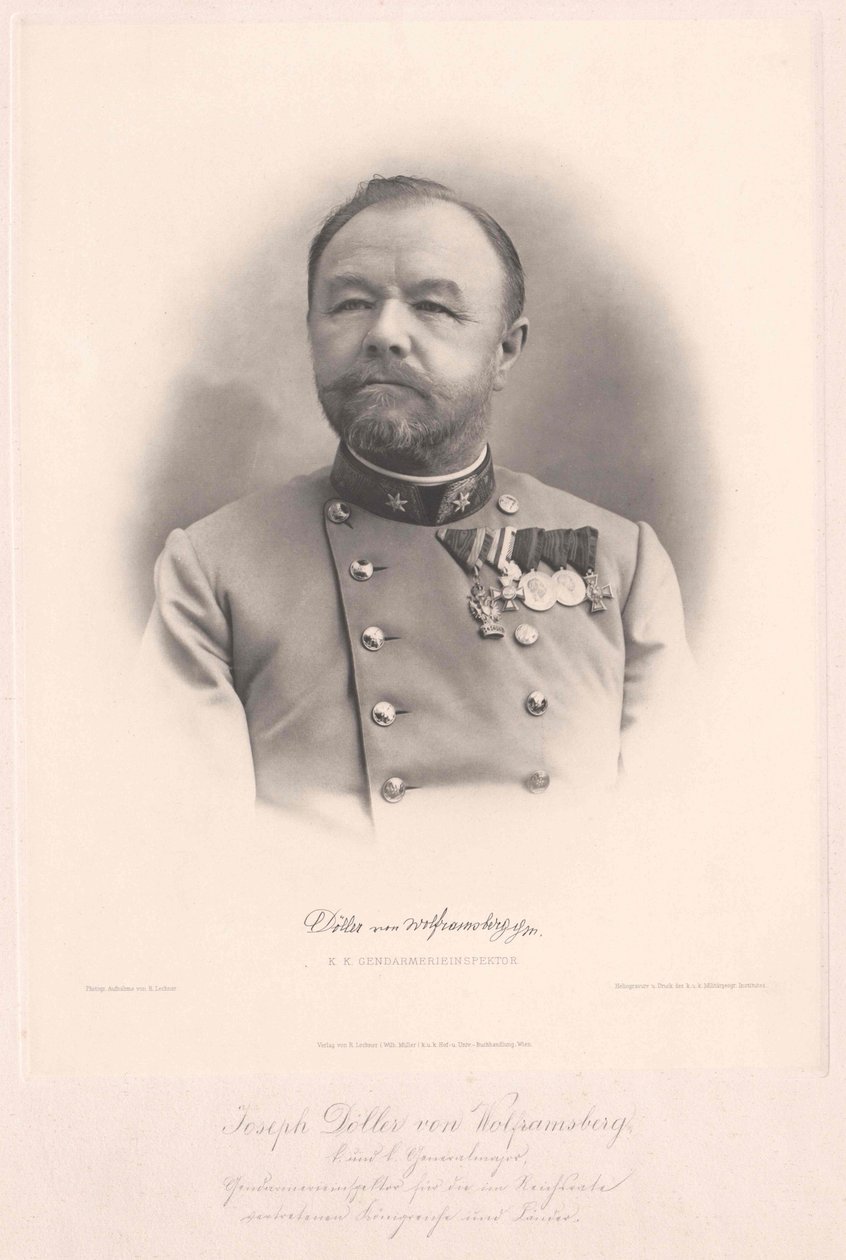 Joseph von Doeller-Wolframsberg by Artist Unknown
