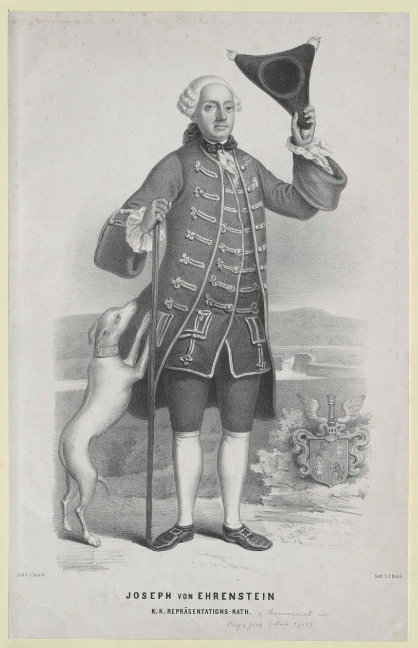 Joseph von Ehrenstein by Artist Unknown