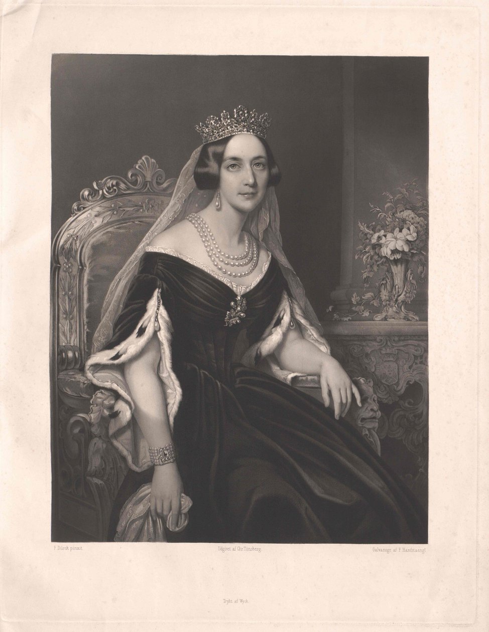 Princess Josephine of Leuchtenberg by Artist Unknown