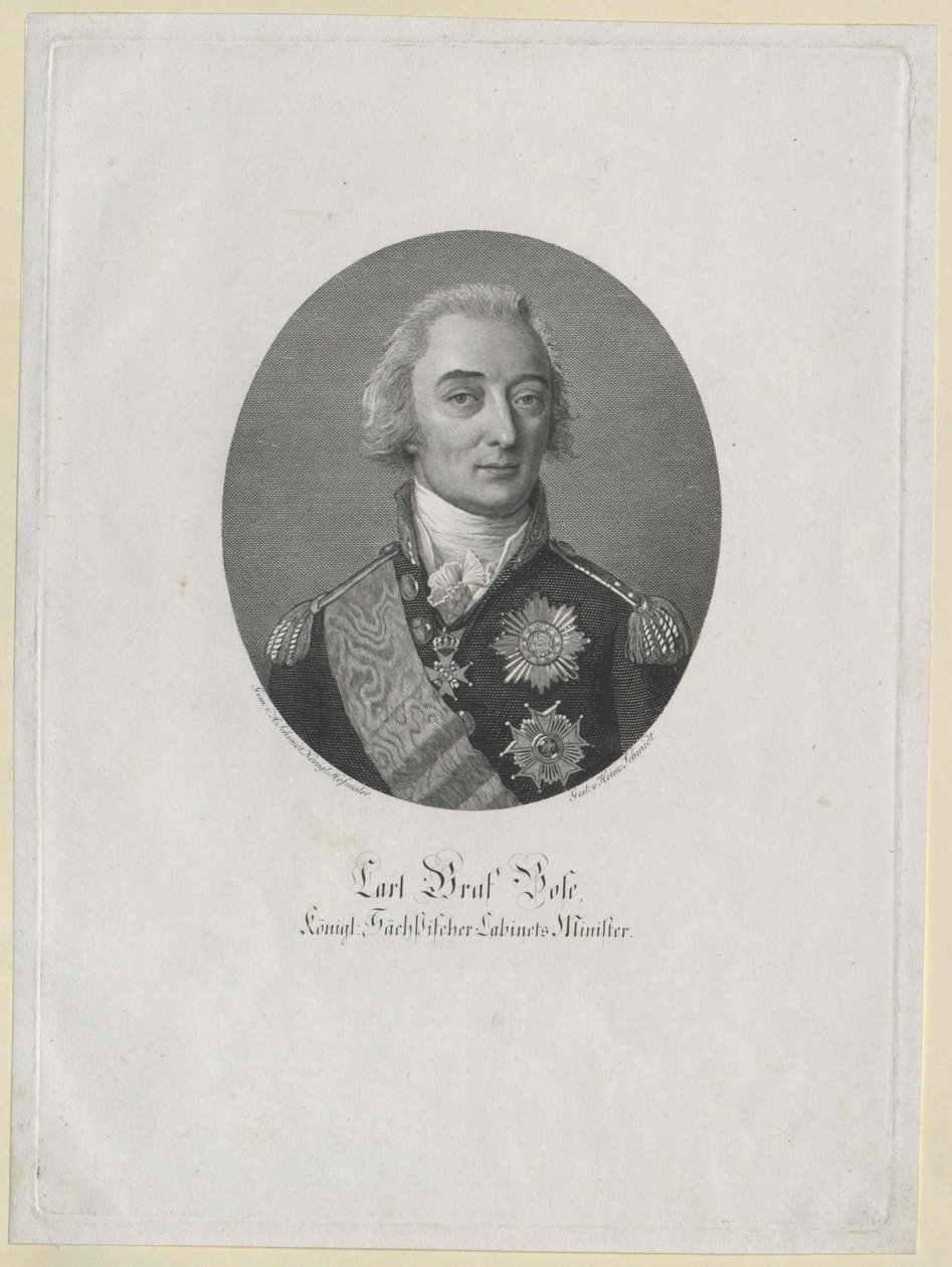Karl Graf Bose (print) by Artist Unknown
