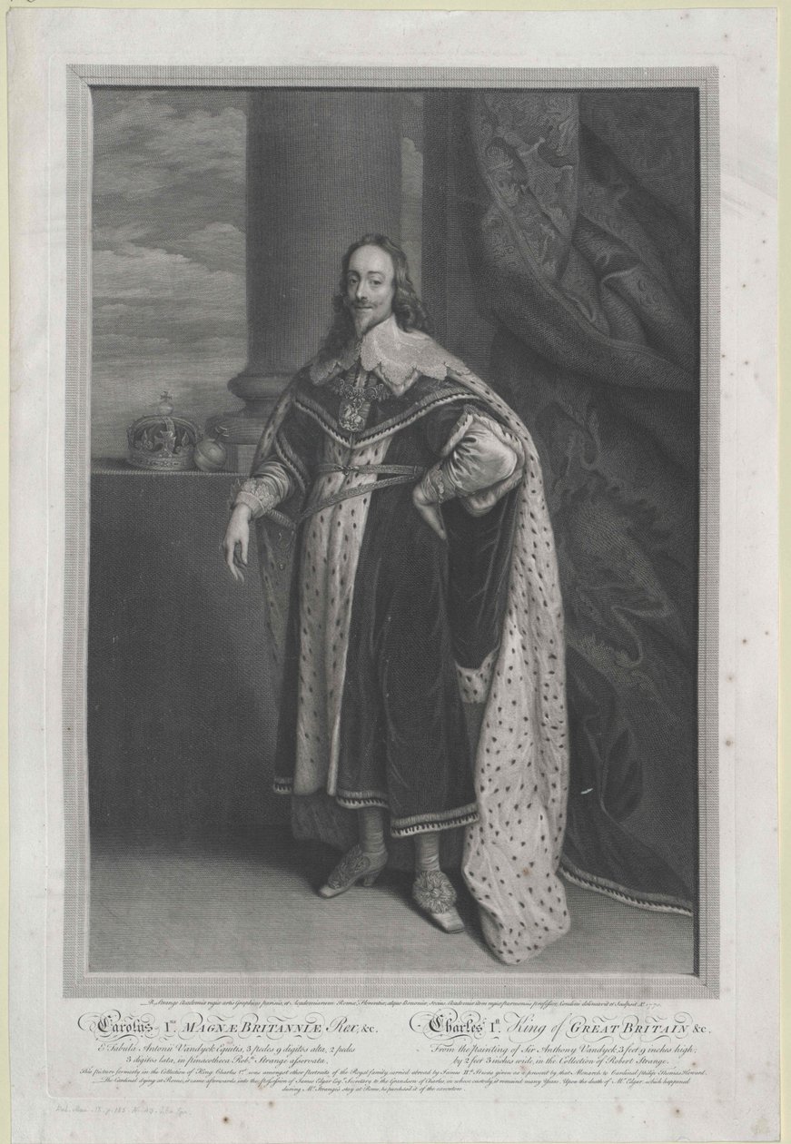 King of England Charles I by Artist Unknown