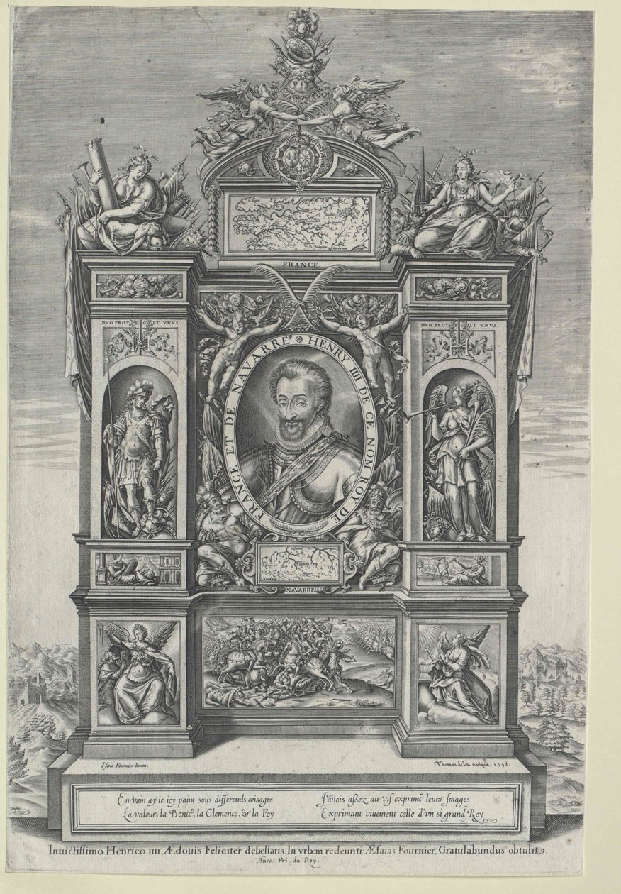 King of France Henry IV by Artist Unknown