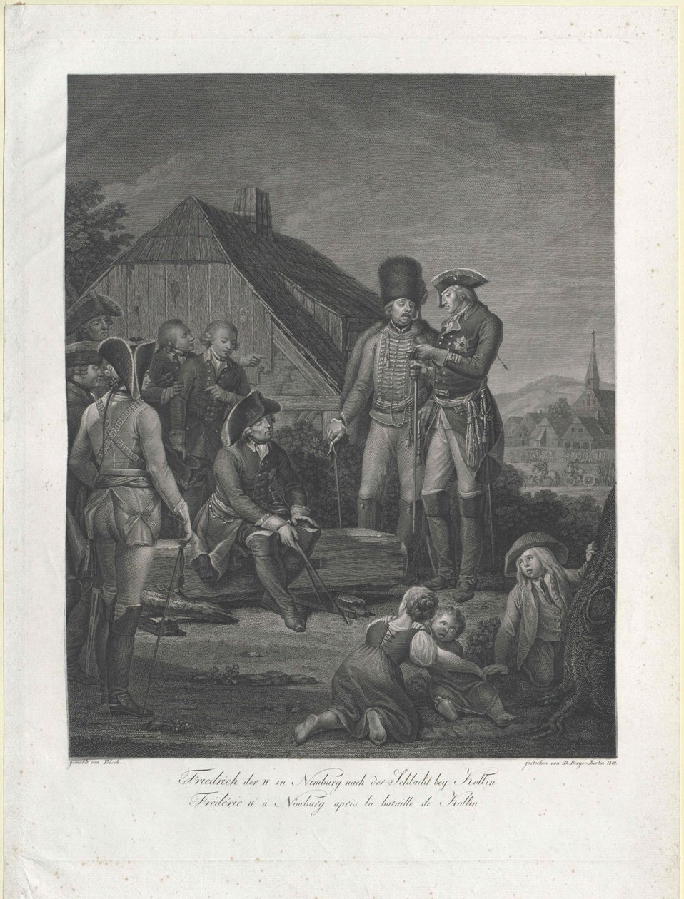 King Frederick II of Prussia by Artist Unknown