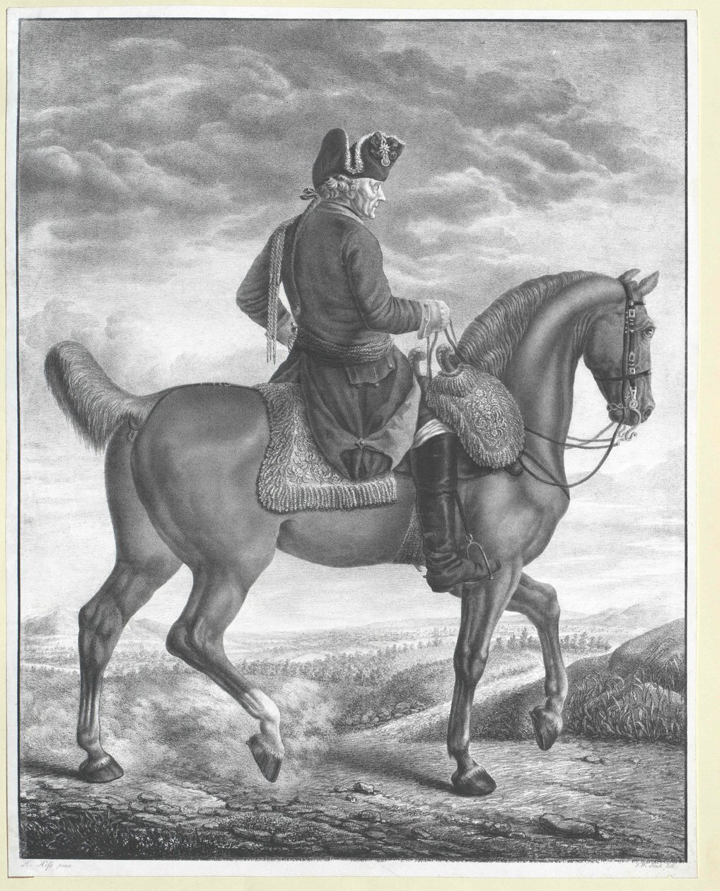 King Frederick II of Prussia by Artist Unknown