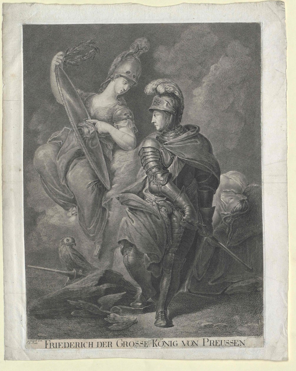 King Frederick II of Prussia by Artist Unknown