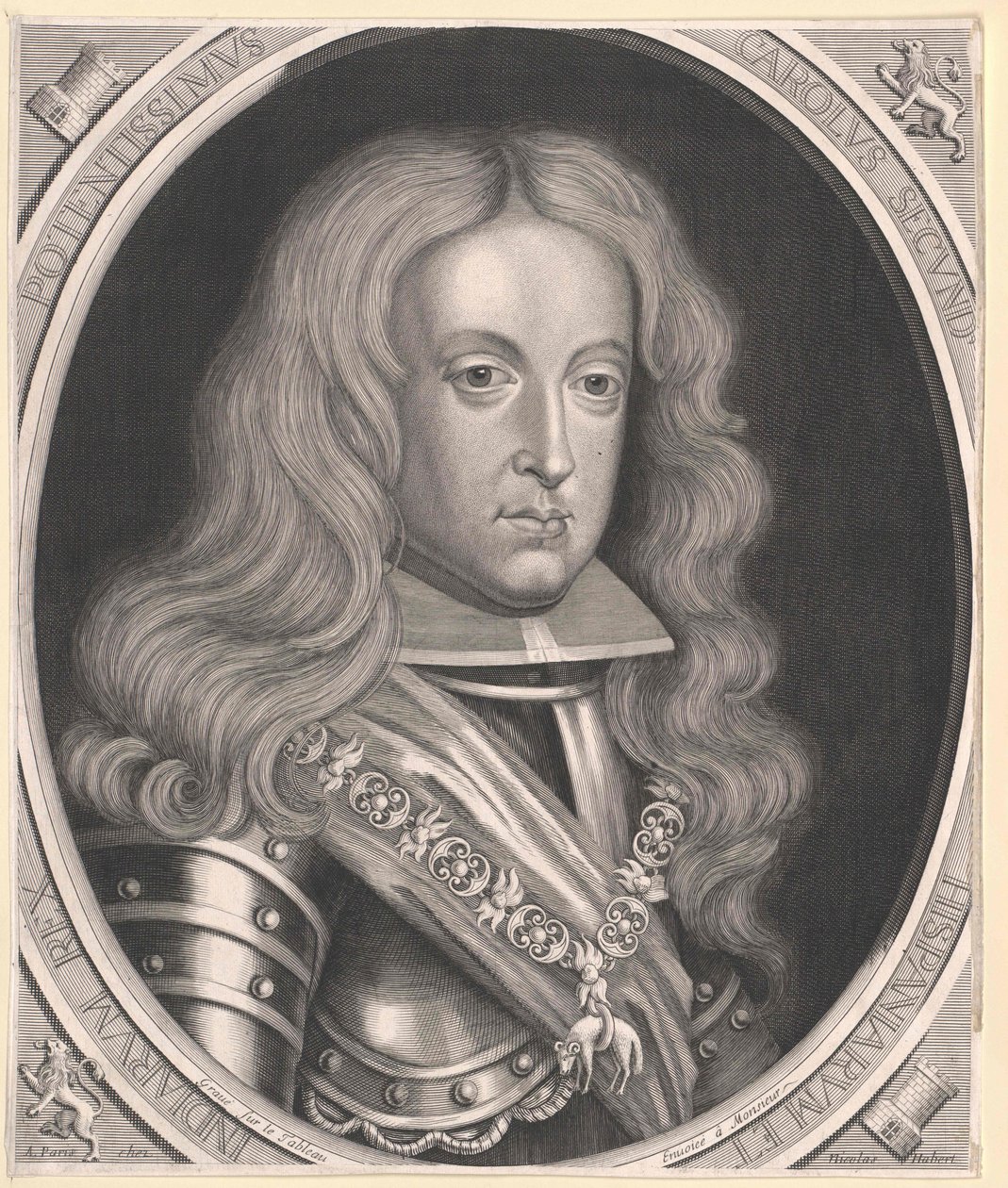 King of Spain Charles II by Artist Unknown
