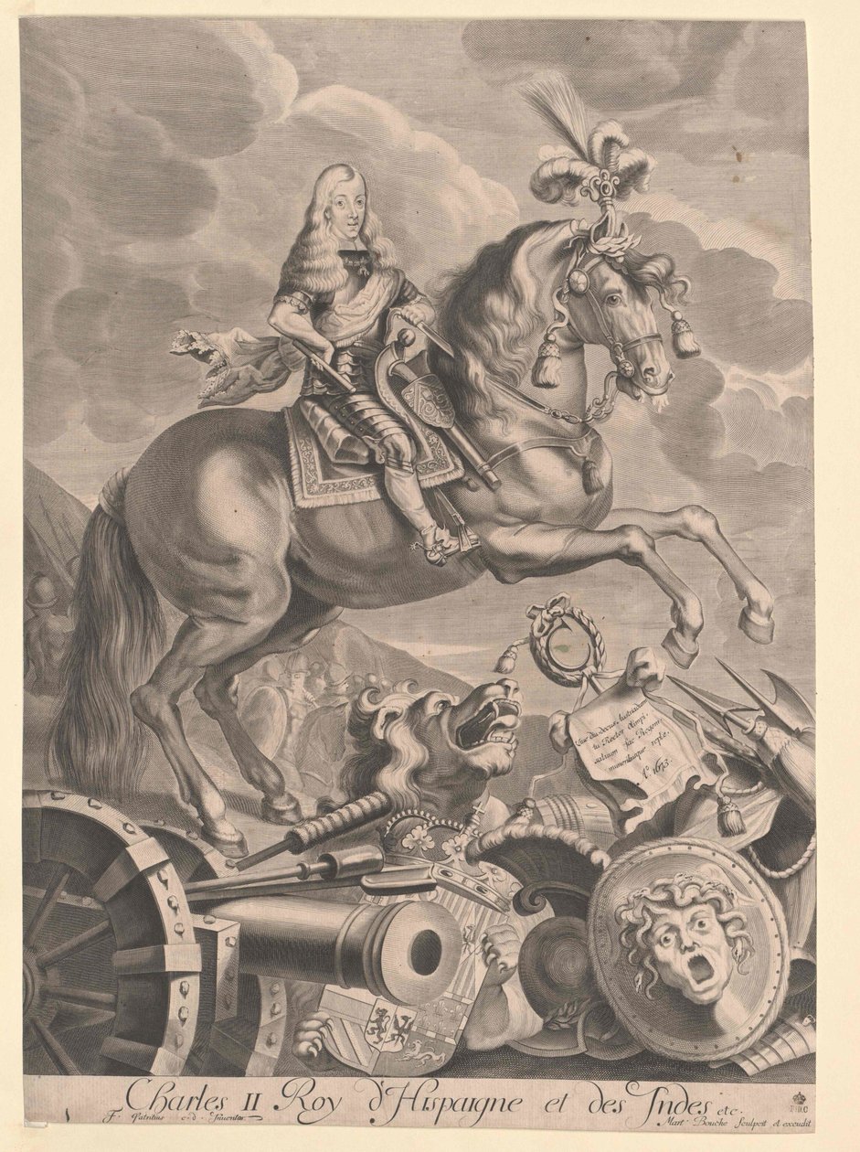 King of Spain Charles II by Artist Unknown