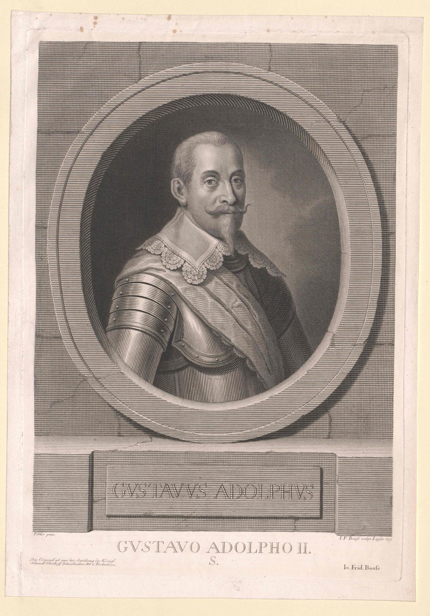 King Gustavus Adolphus of Sweden by Artist Unknown