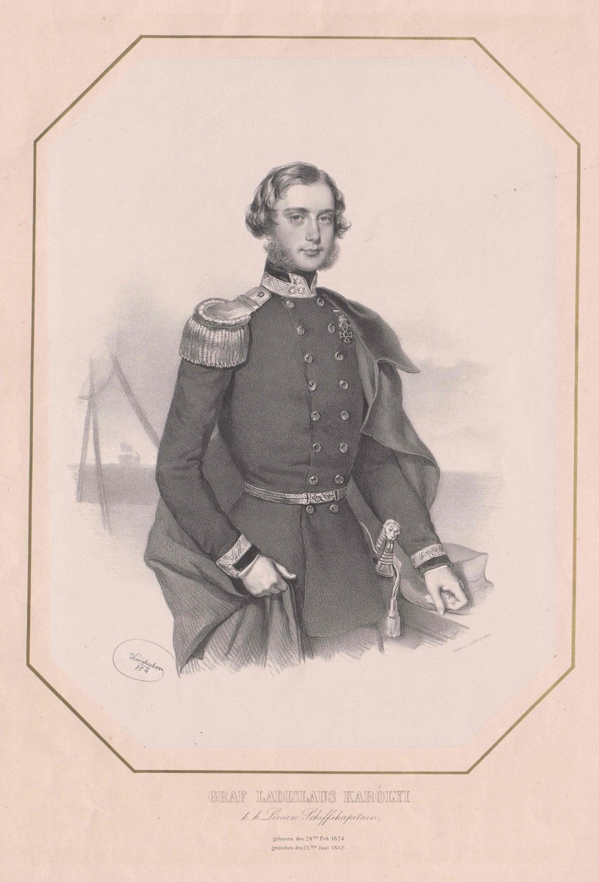 Ladislaus Count Karolyi of Nagy-Karoly by Artist Unknown