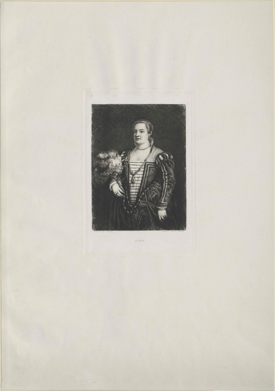 Lavinia Sarcinelli by Artist Unknown