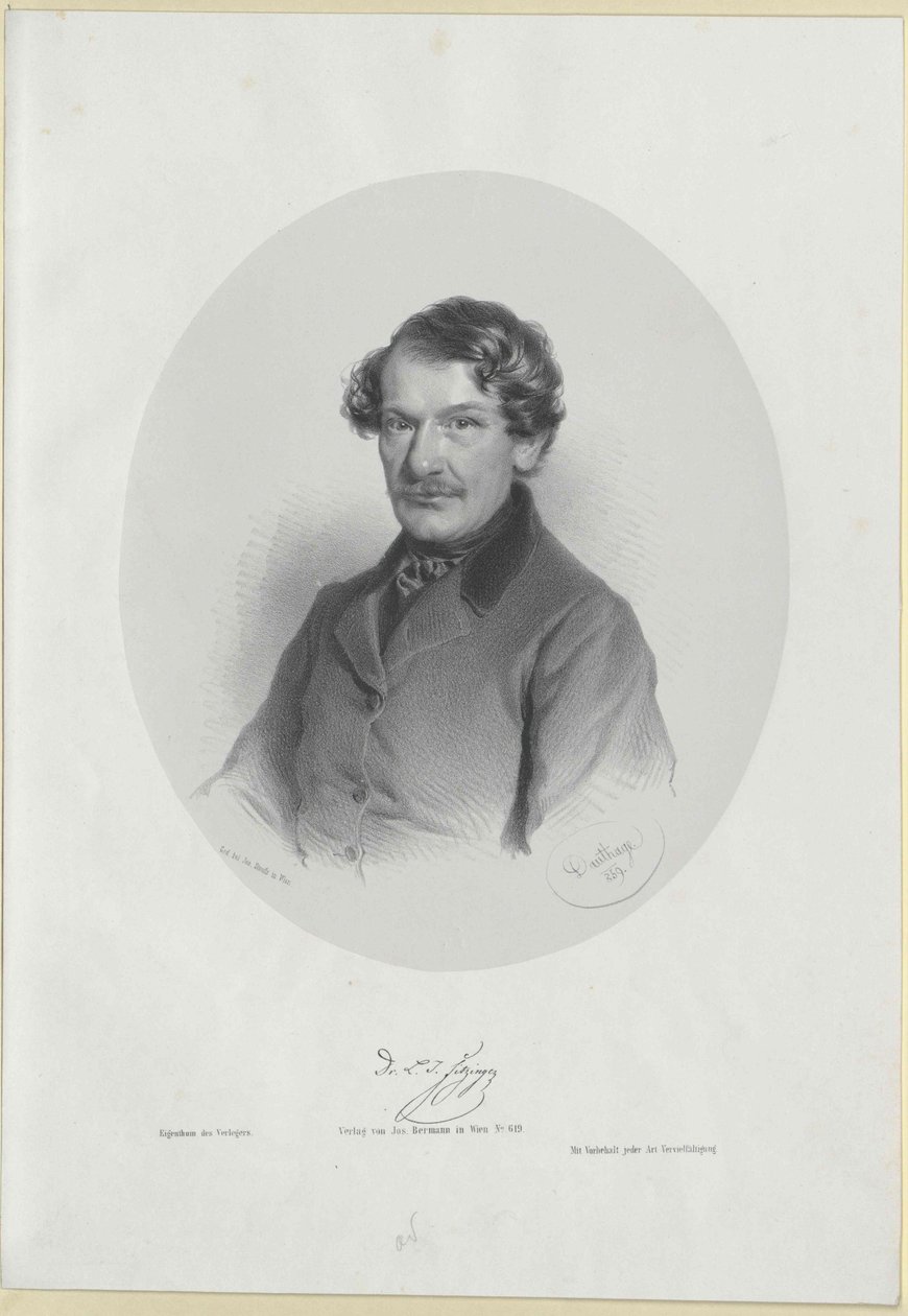 Leopold Joseph Fitzinger by Artist Unknown