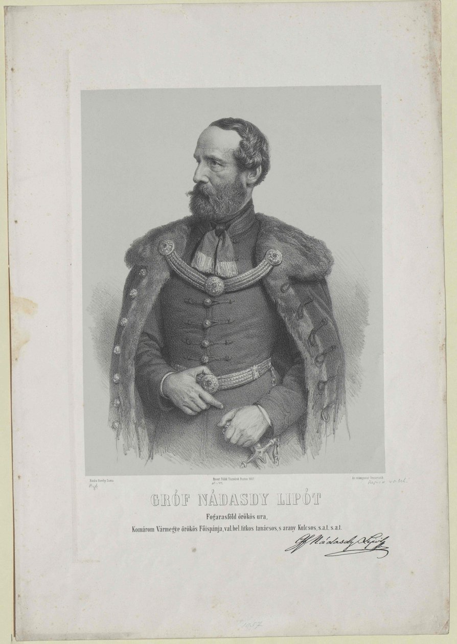 Leopold Count Nádasdy-Nádasd-Fogaras by Artist Unknown