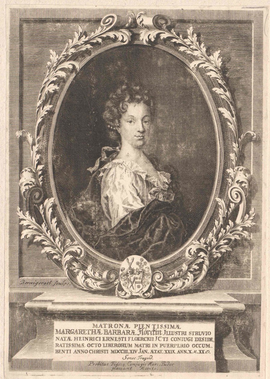 Margarethe Barbara Struve by Artist Unknown