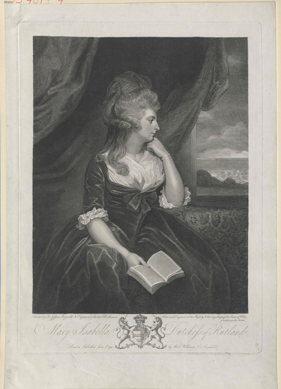 Lady Maria Isabella Somerset by Artist Unknown
