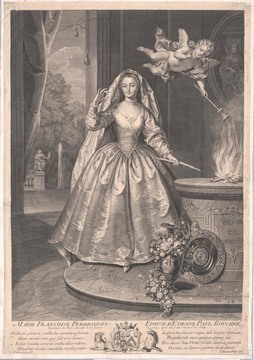 Marie Françoise Perdrigeon by Artist Unknown
