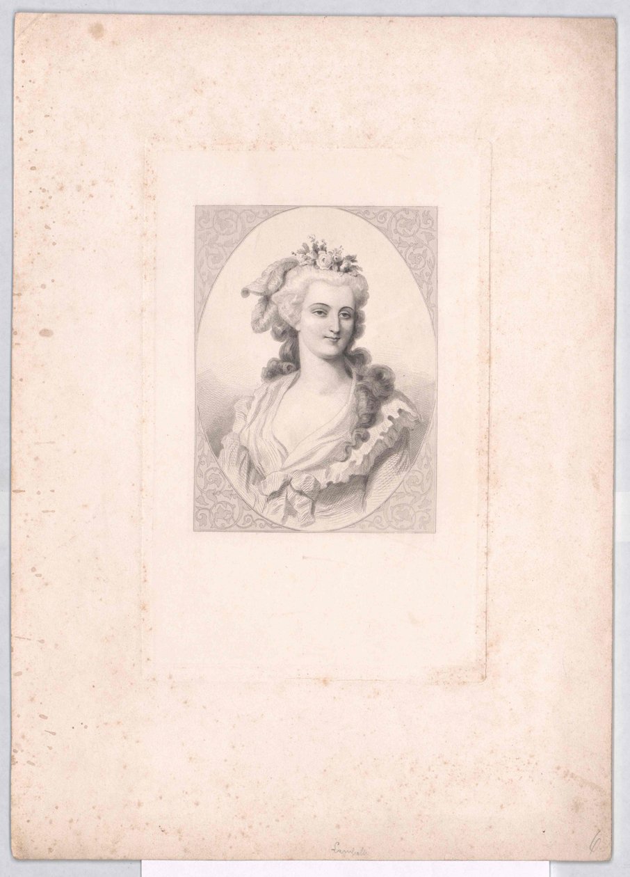 Marie Therese of Savoy Carignan by Artist Unknown