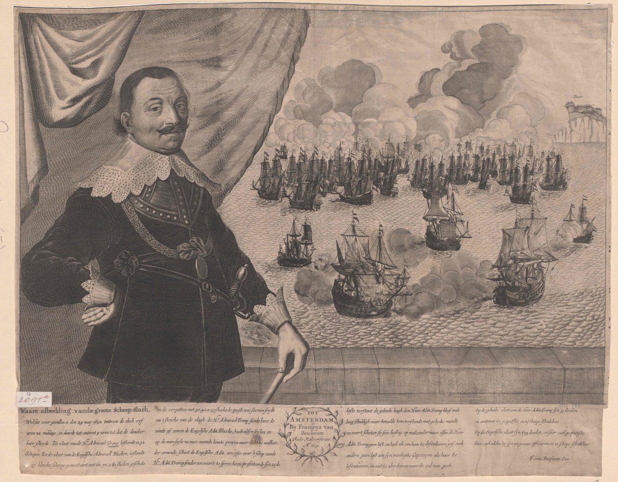 Martin Tromp by Artist Unknown