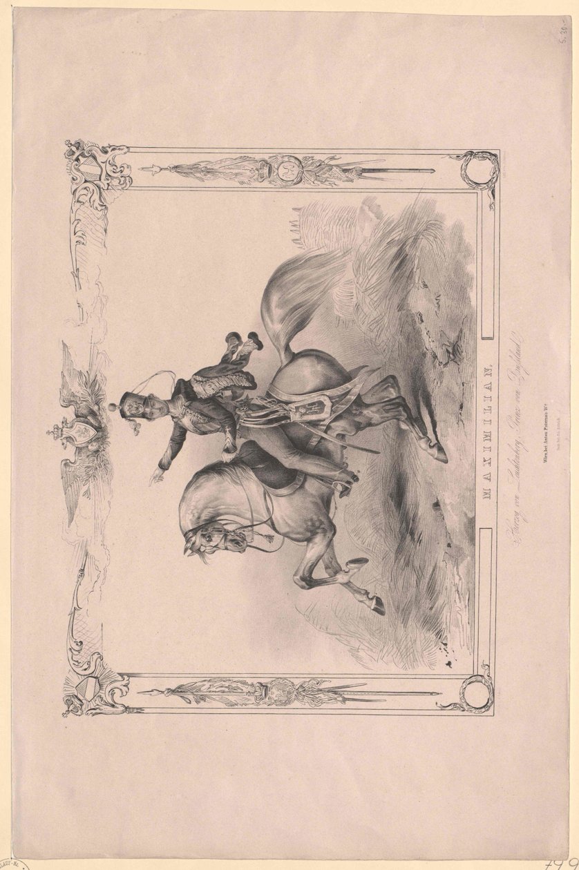 Maximilian Duke of Leuchtenberg by Artist Unknown