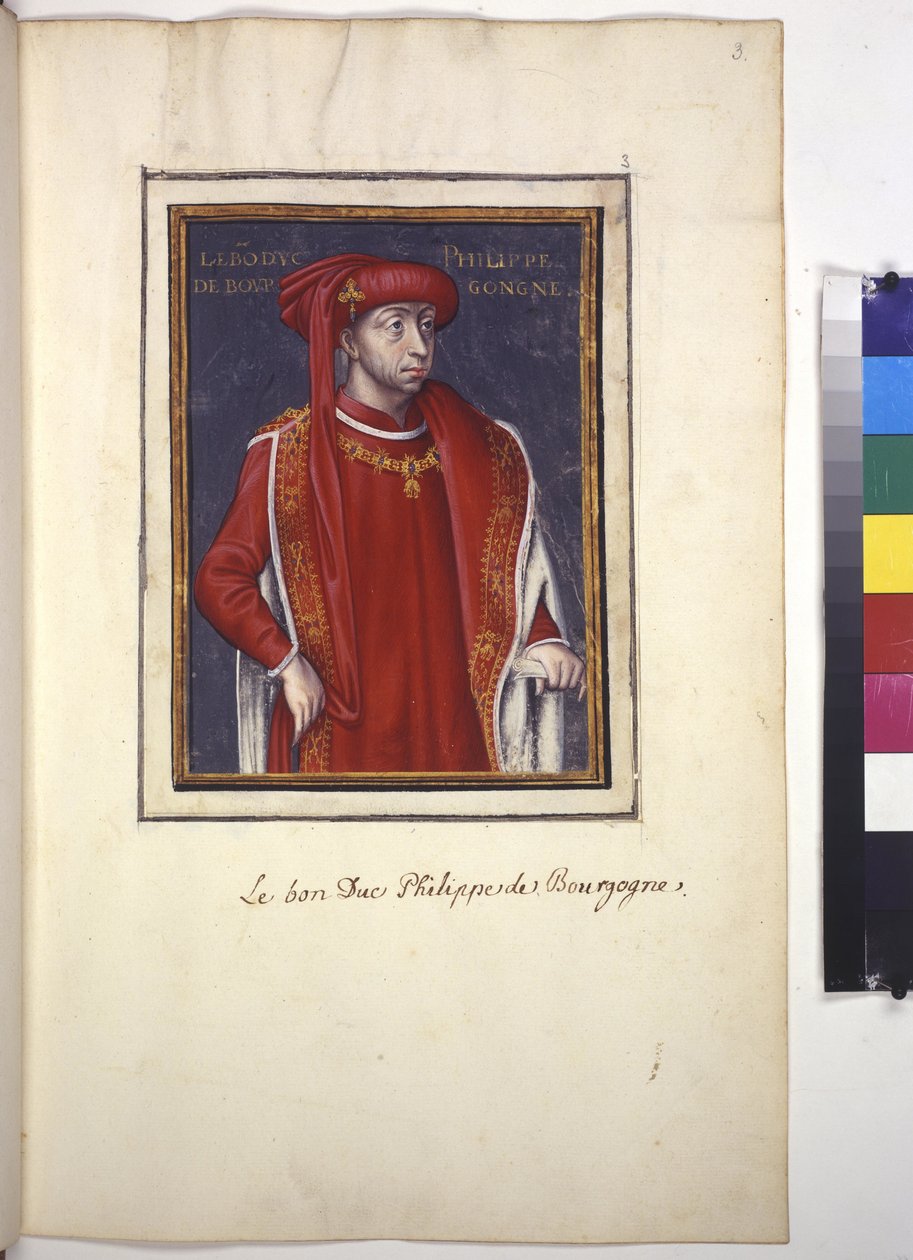 Miniature: Philippe III the Good by Artist Unknown