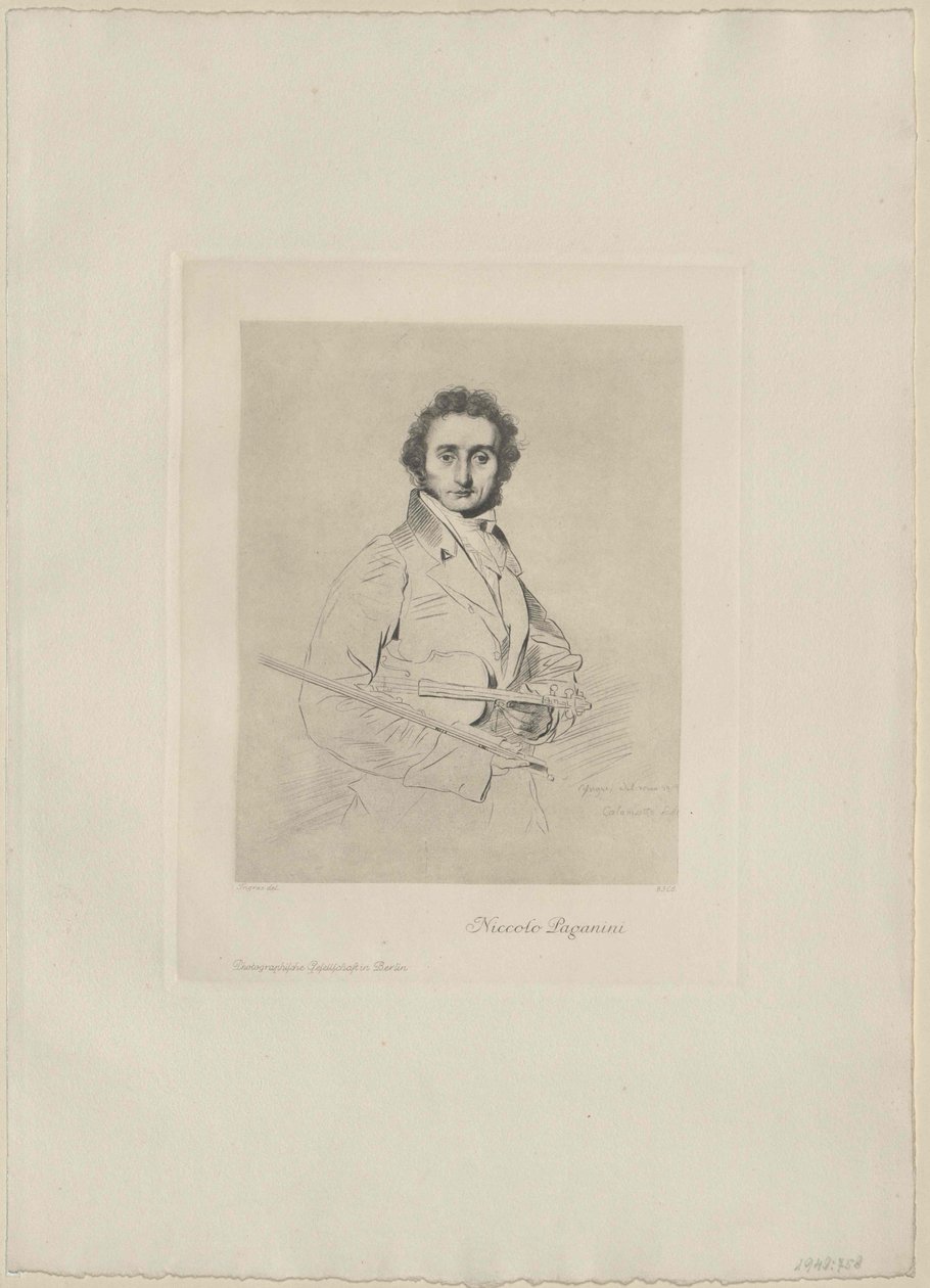 Niccolo Paganini by Artist Unknown