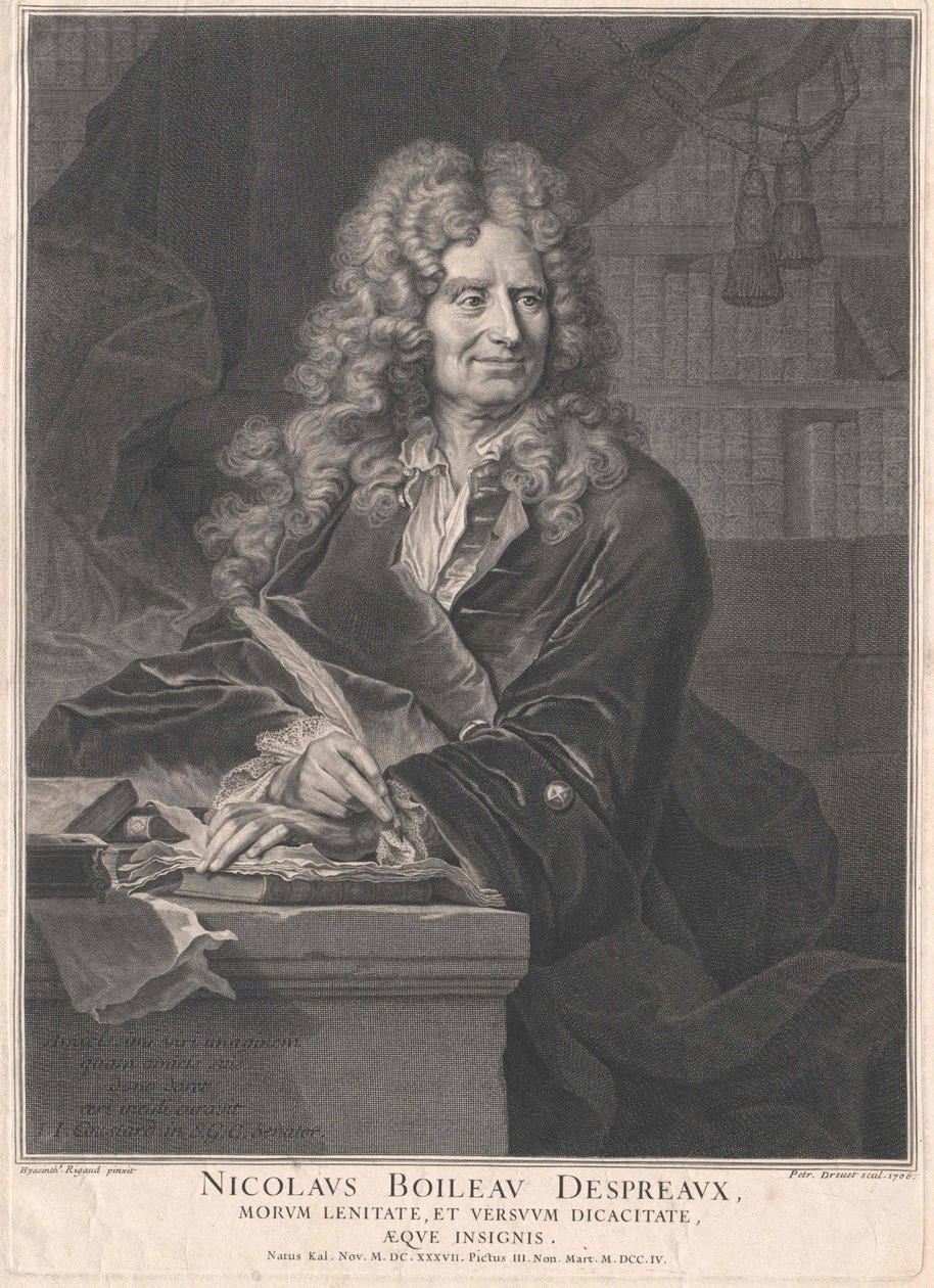 Nicolas Boileau-Despreaux by Artist Unknown