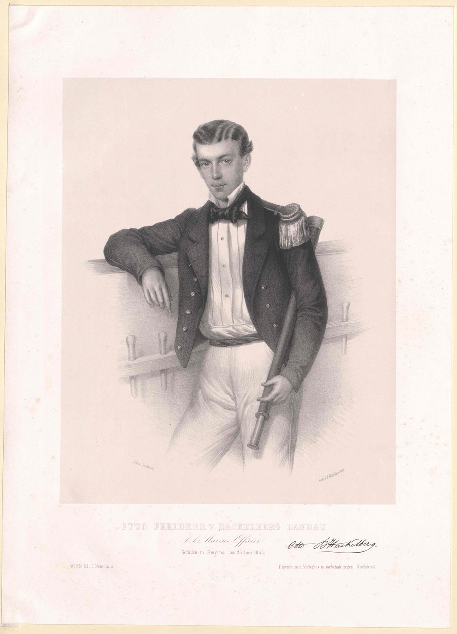Baron Otto Hackelberg-Landau to Hoechenberg by Artist Unknown