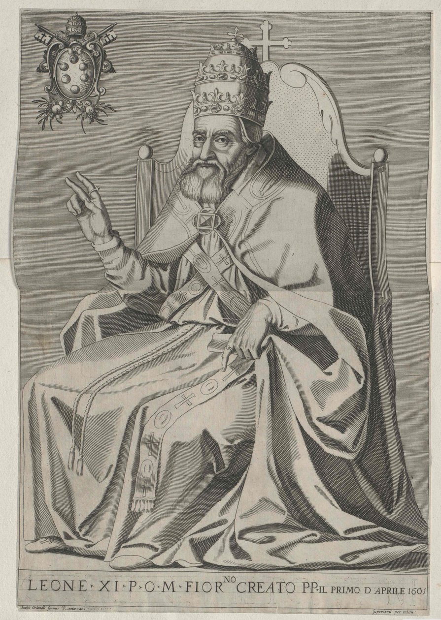 Pope Leo XI by Artist Unknown