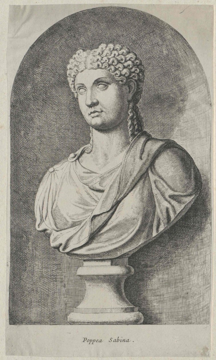 Poppaea Sabina (print) by Artist Unknown