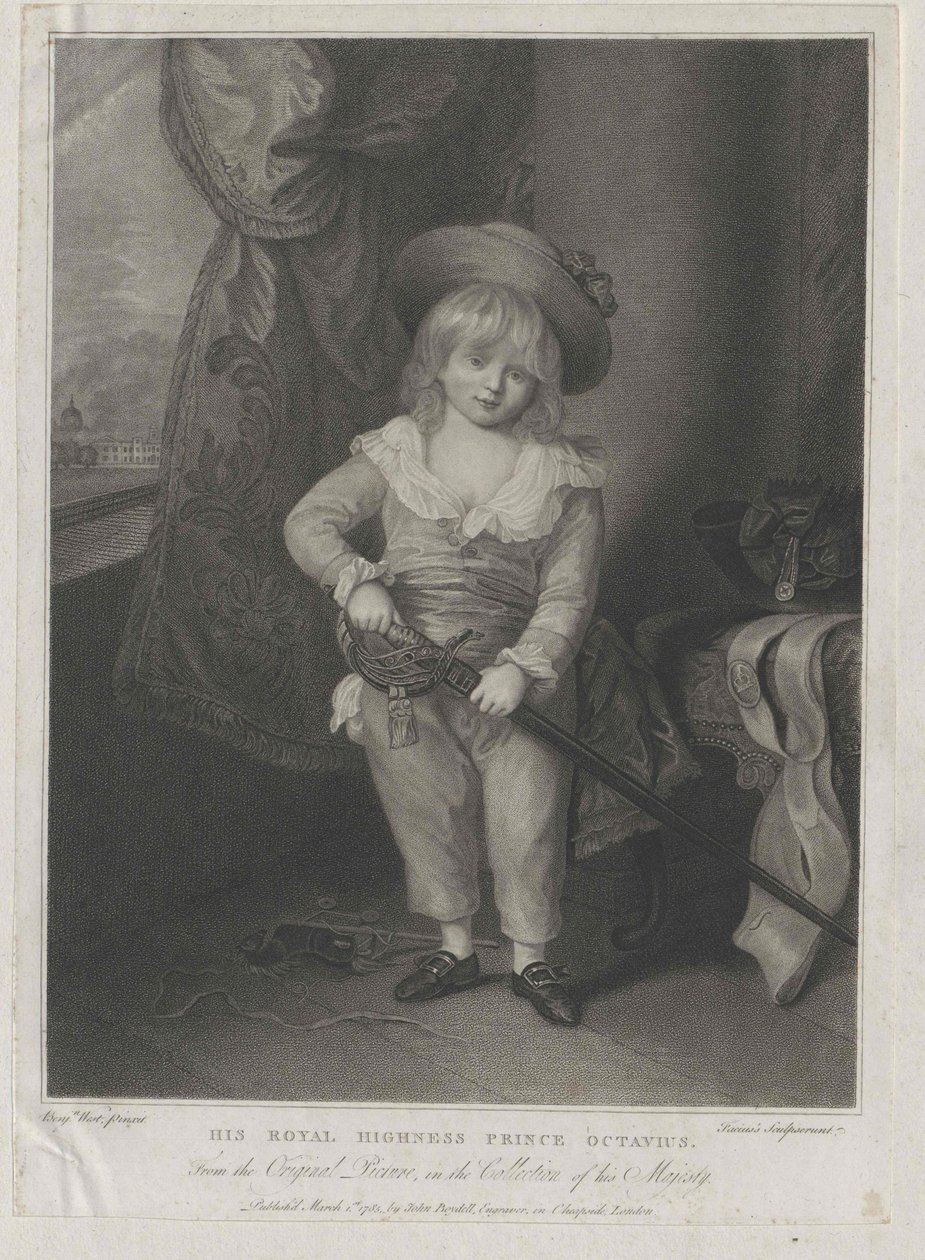 Prince Octavius of England by Artist Unknown