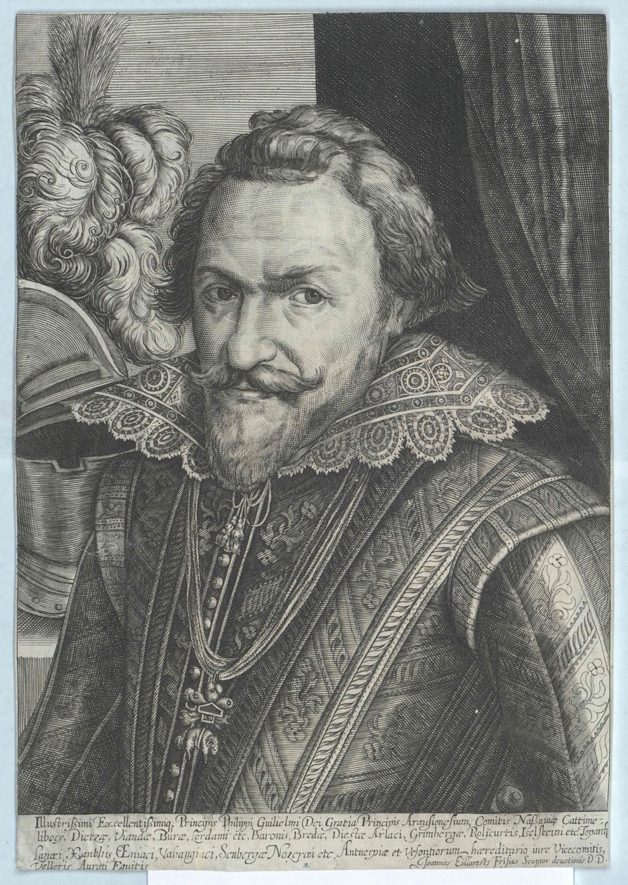 Prince of Orange Philipp Wilhelm (print) by Artist Unknown