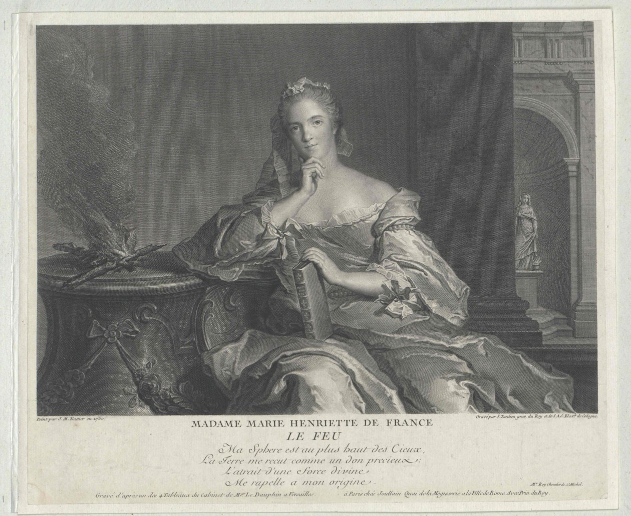 Princess Marie Henriette of France by Artist Unknown