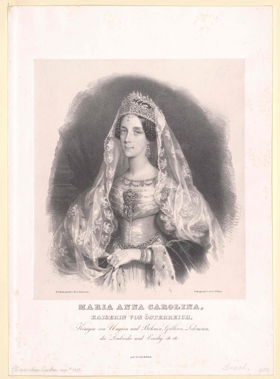 Princess Maria Anna of Savoy-Sardinia by Artist Unknown
