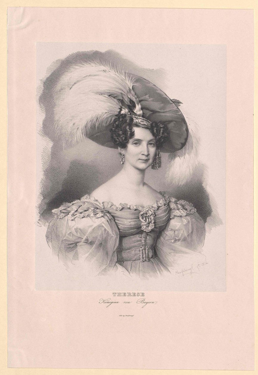 Princess Therese of Saxe-Hildburghausen (1792-1854) by Artist Unknown