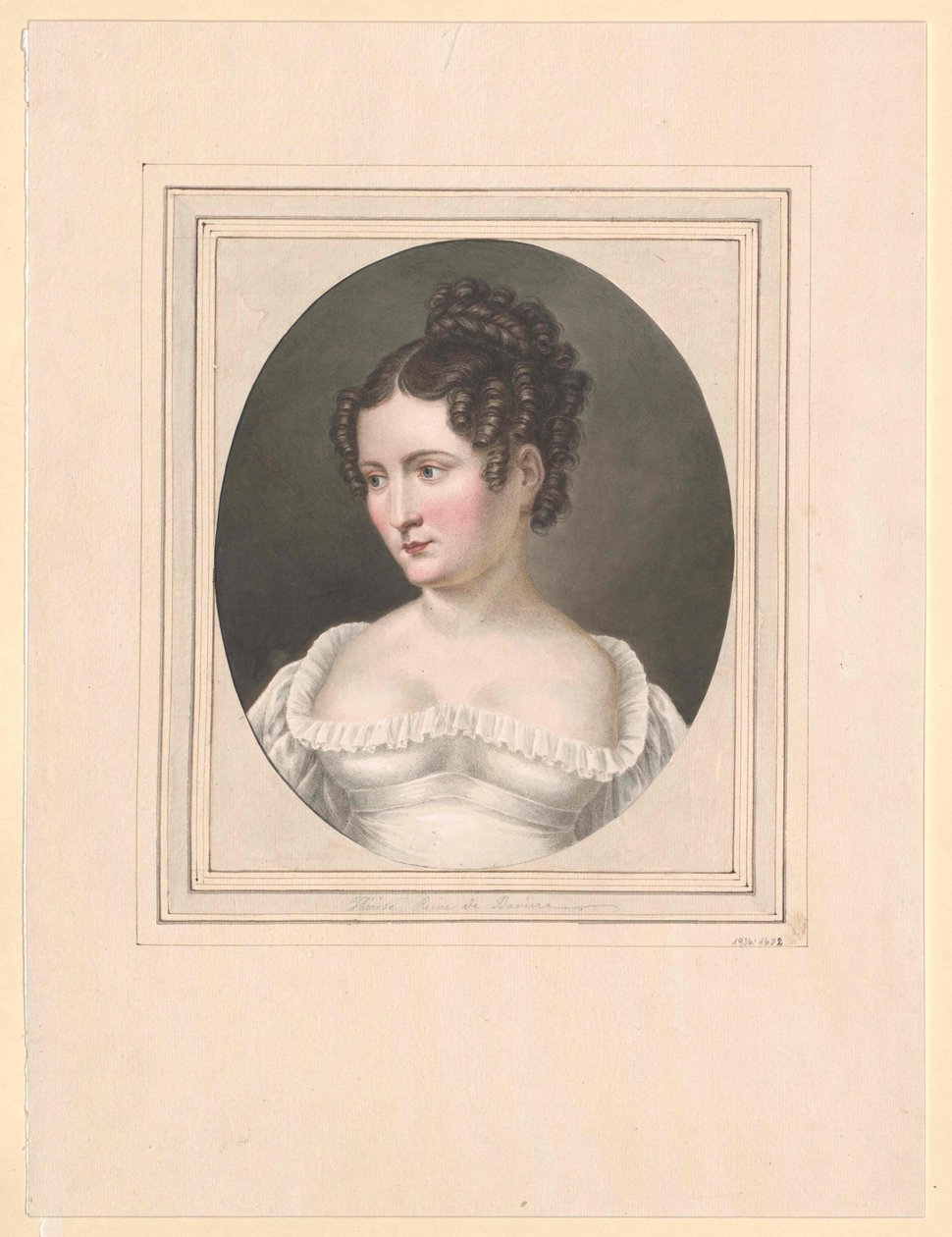 Princess Therese of Saxe-Hildburghausen by Artist Unknown