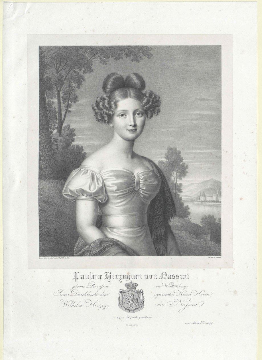 Princess Pauline of Wuerttemberg by Artist Unknown