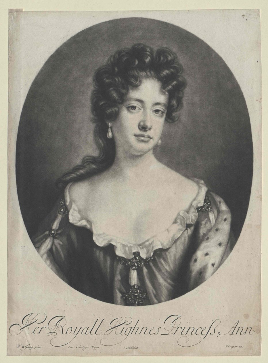 Queen of England Anne by Artist Unknown