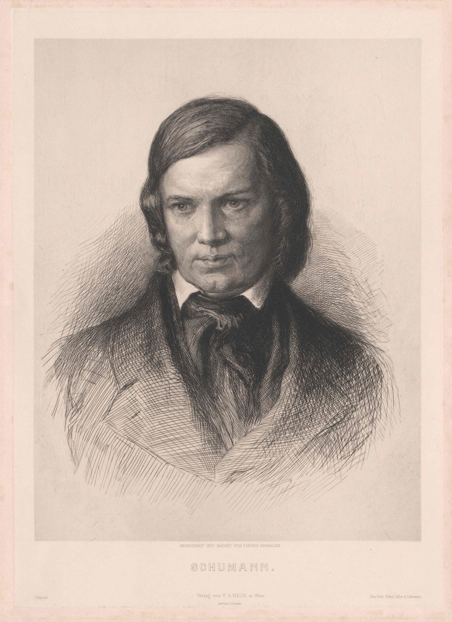 Robert Schumann by Artist Unknown