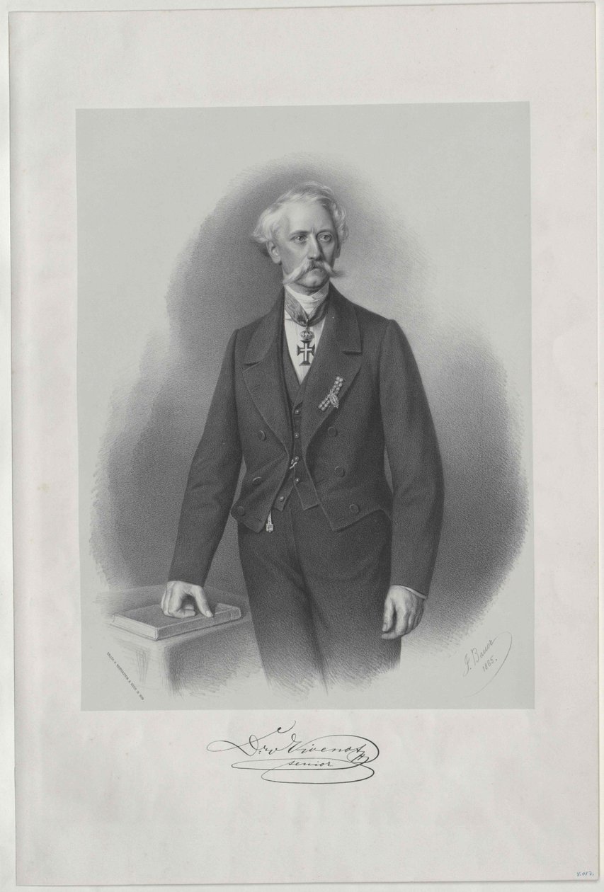 Rudolf von Vivenot by Artist Unknown
