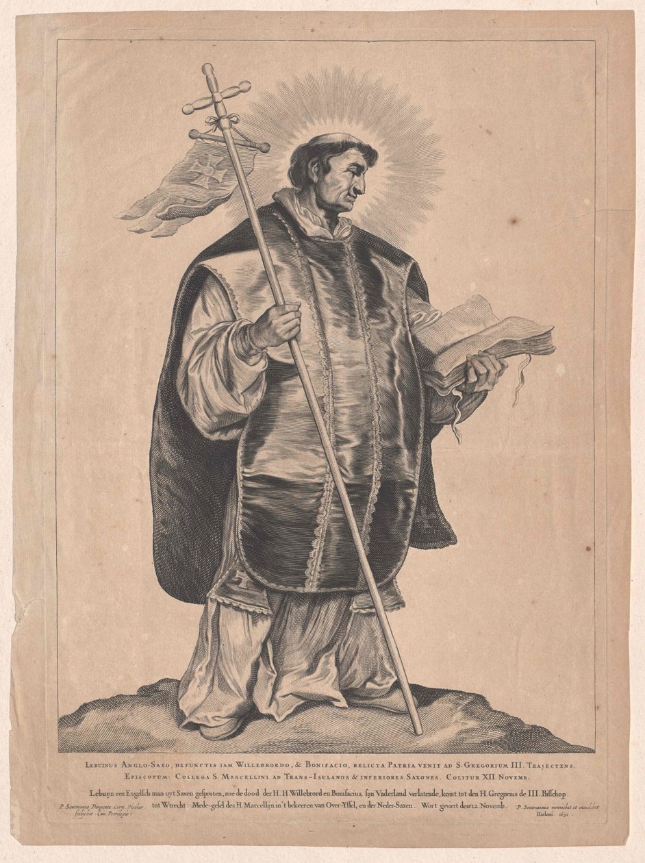 Saint Lebuin of Deventer by Artist Unknown