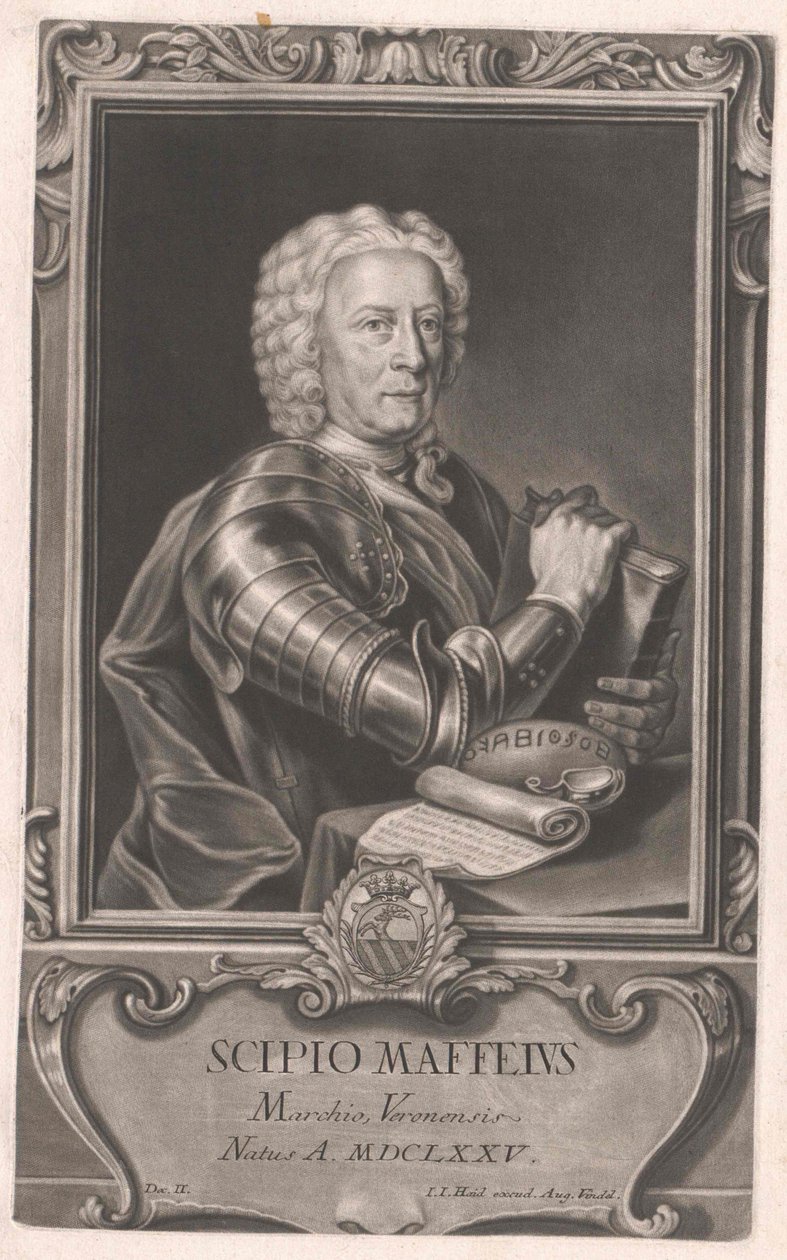 Scipione, Marquis Maffei by Artist Unknown