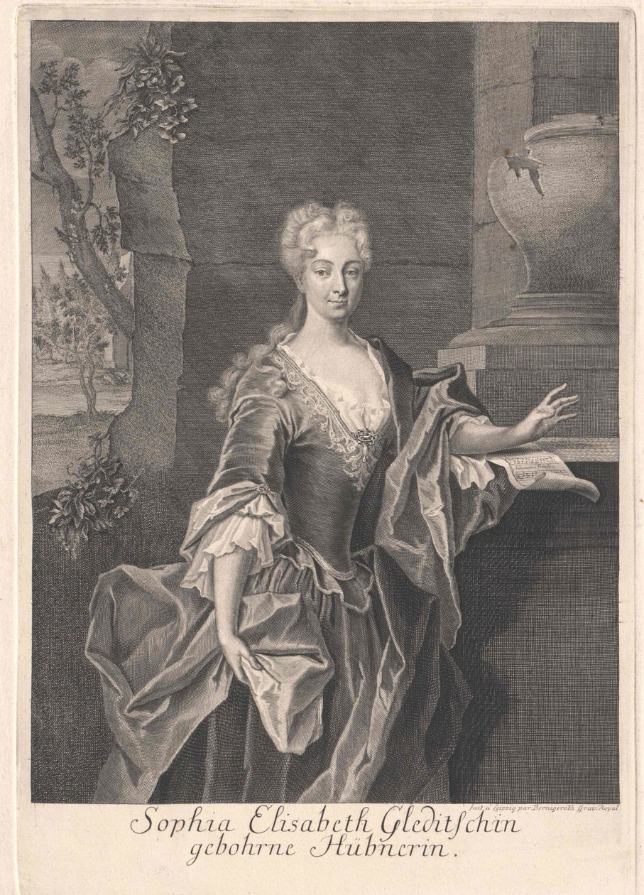 Sophia Elisabeth Huebner by Artist Unknown