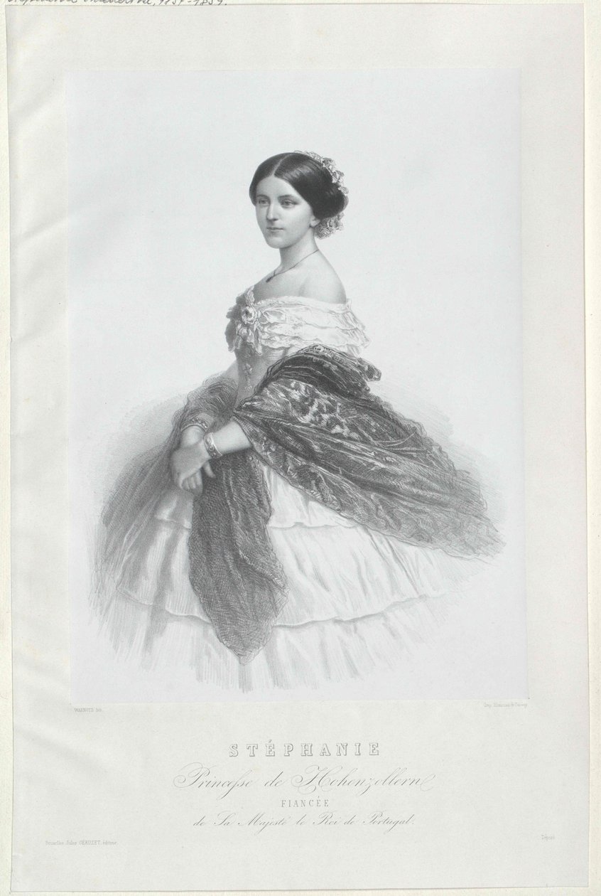 Stephanie Friederike of the House of Hohenzollern-Sigmaringen by Artist Unknown
