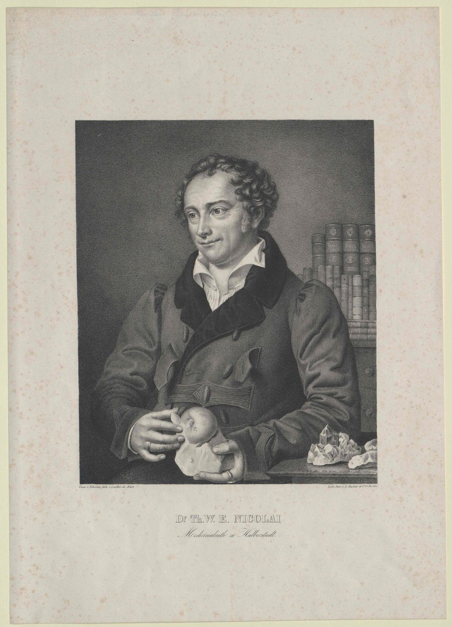 Theodor Wilhelm Immanuel Nicolai by Artist Unknown