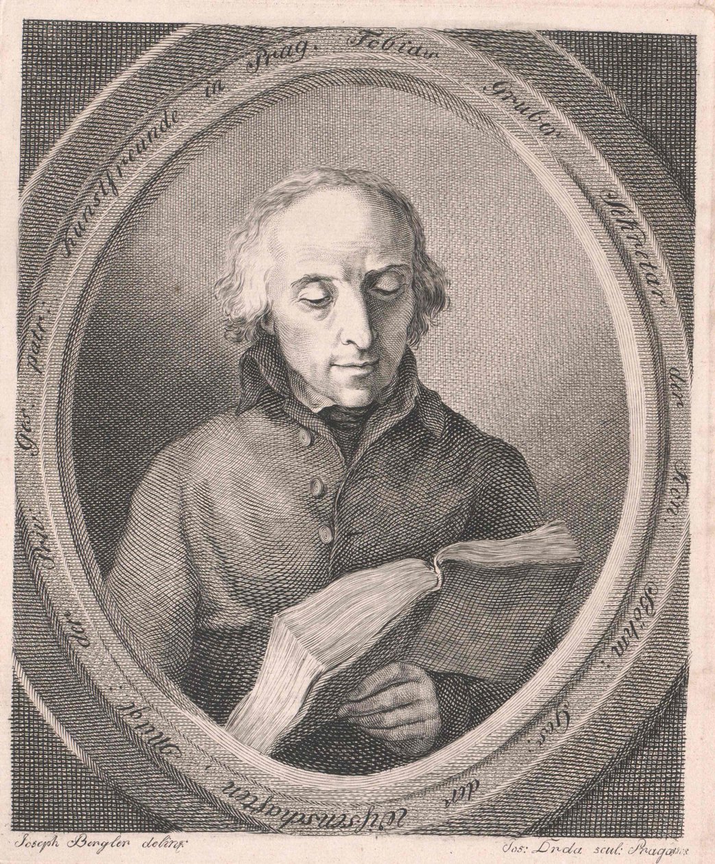 Tobias Gruber (print) by Artist Unknown