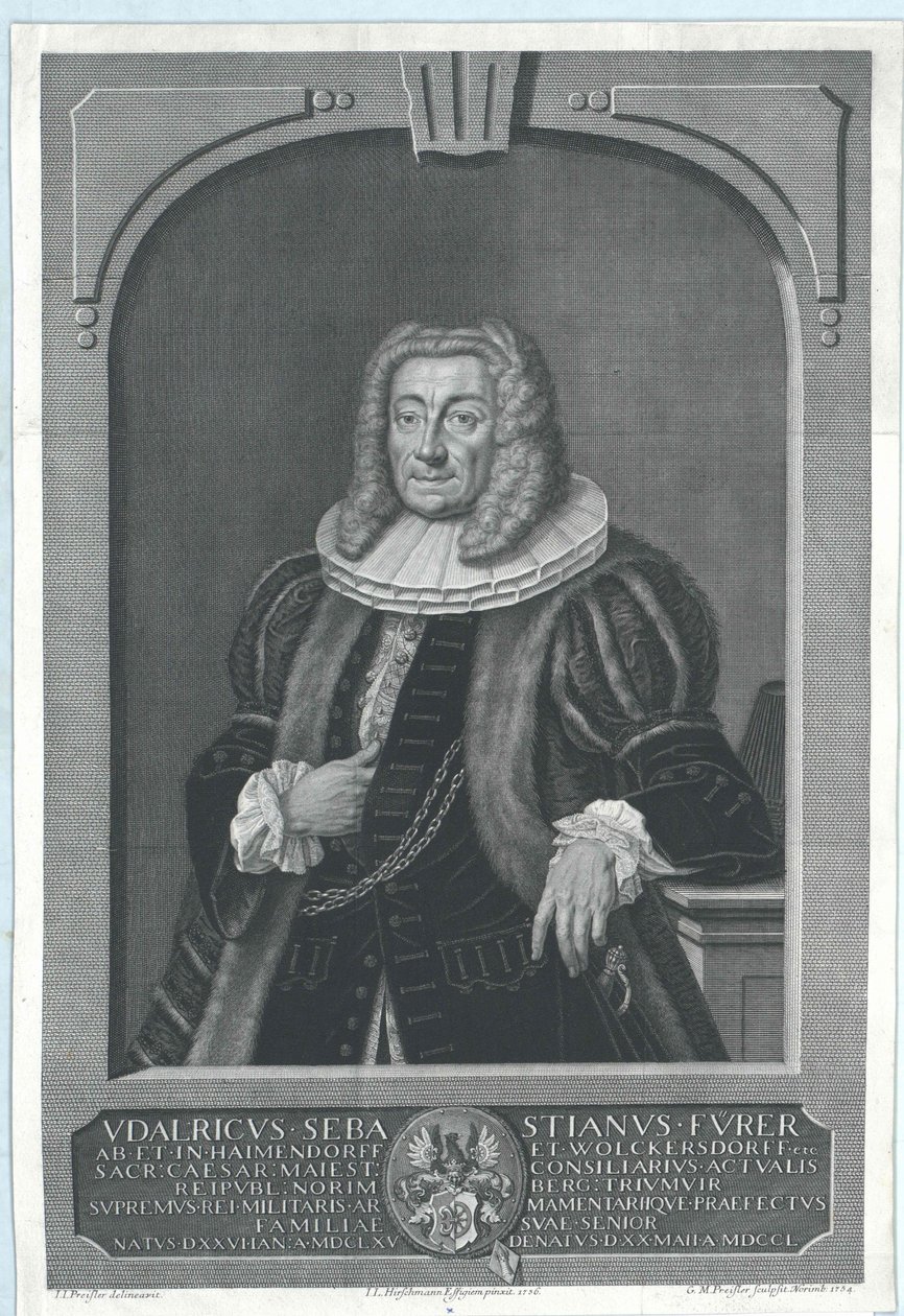 Ulrich Sebastian von Haimendorf by Artist Unknown